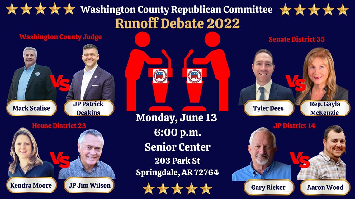 Washington County Republican Committee hosting runoff debate - Vimarsana News