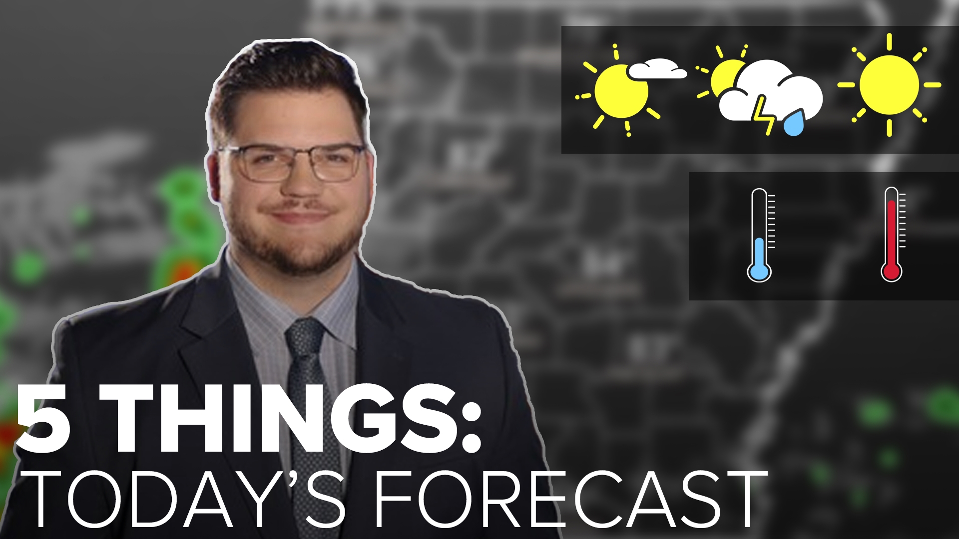 5NEWS Meteorologist Stephen Elmore is covering what you need to know about today's weather in our area.