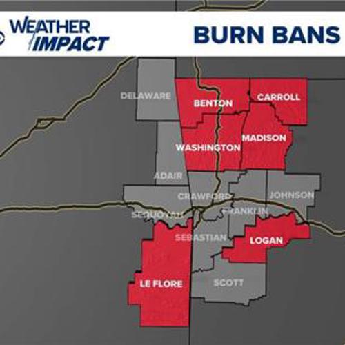 Arkansas counties under ongoing burn bans | 5newsonline.com