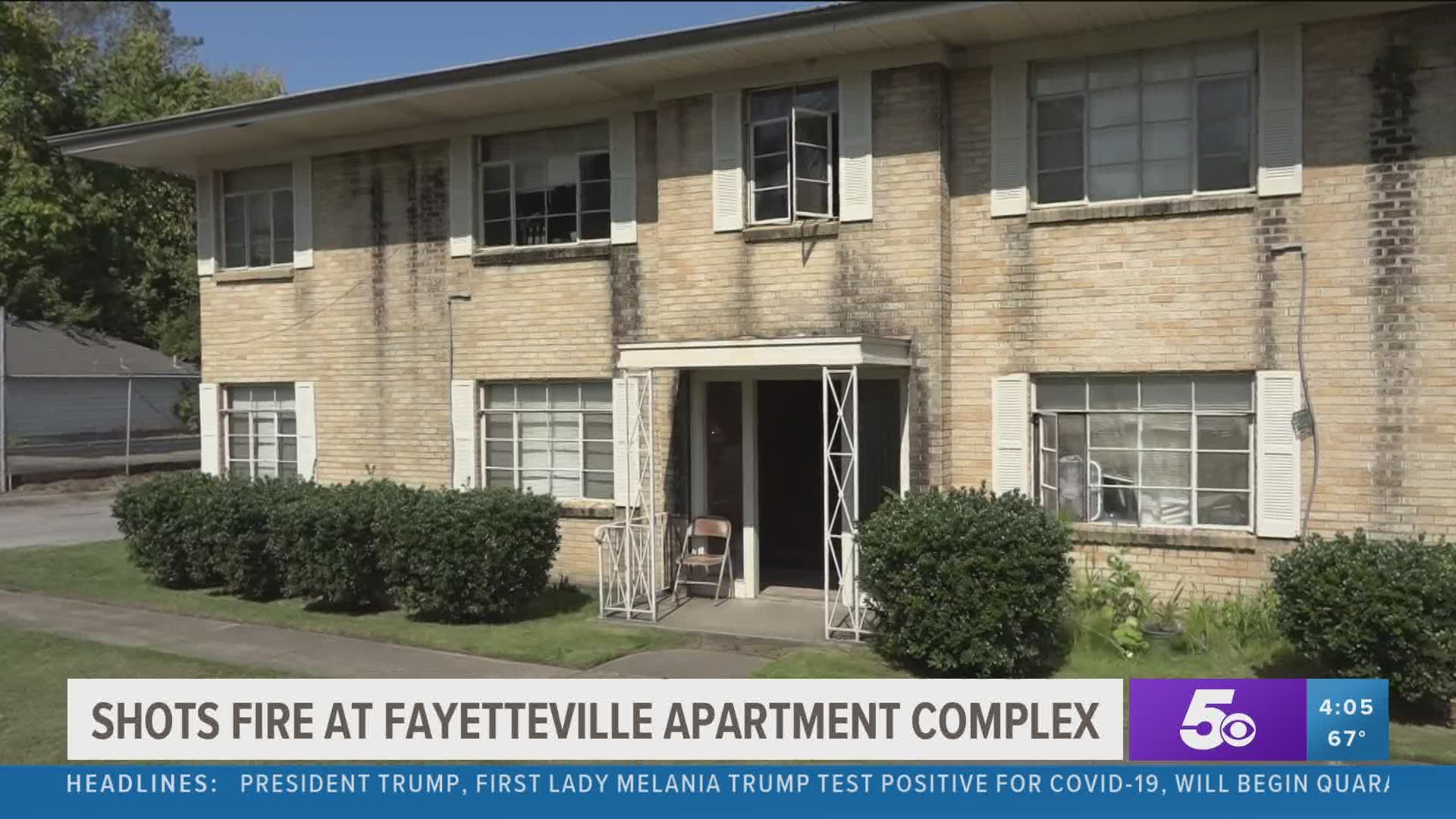 Shots Fired at Fayetteville Apartment Complex