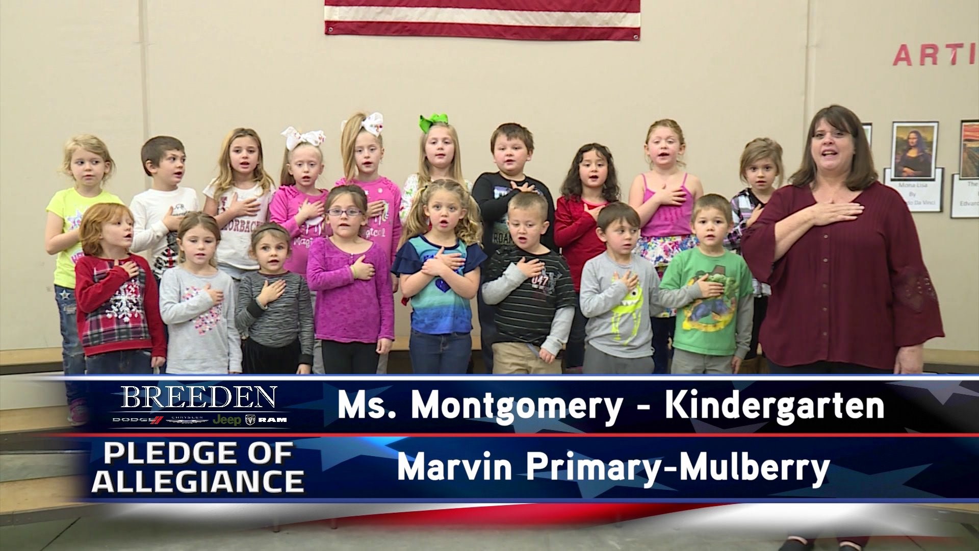 Ms. Montgomery  Kindergarten Marvin Primary