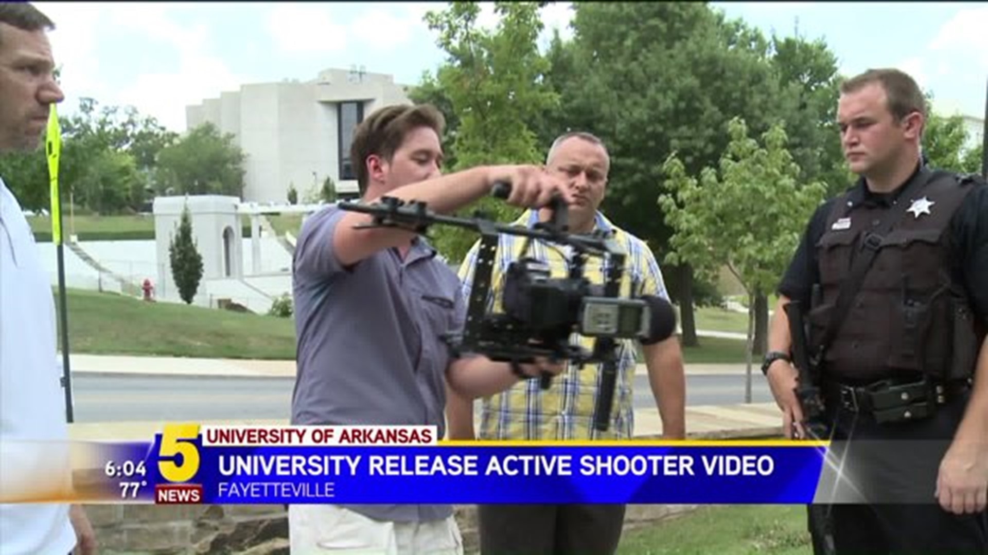 University Of Arkansas Active Shooter Video
