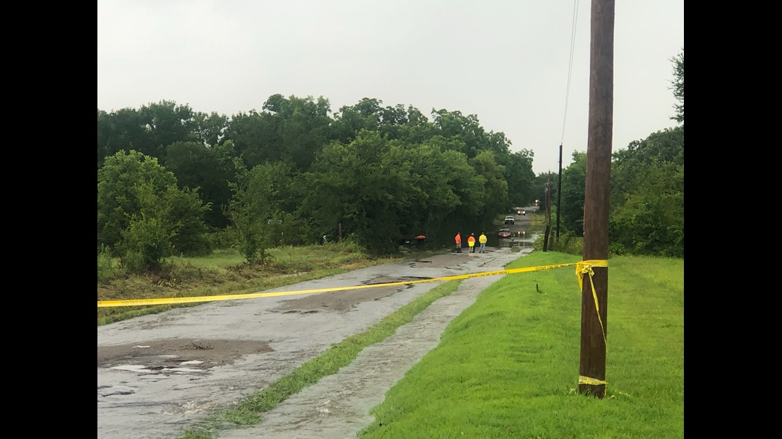 Flash Flooding Leads To Water Rescue Near Spiro