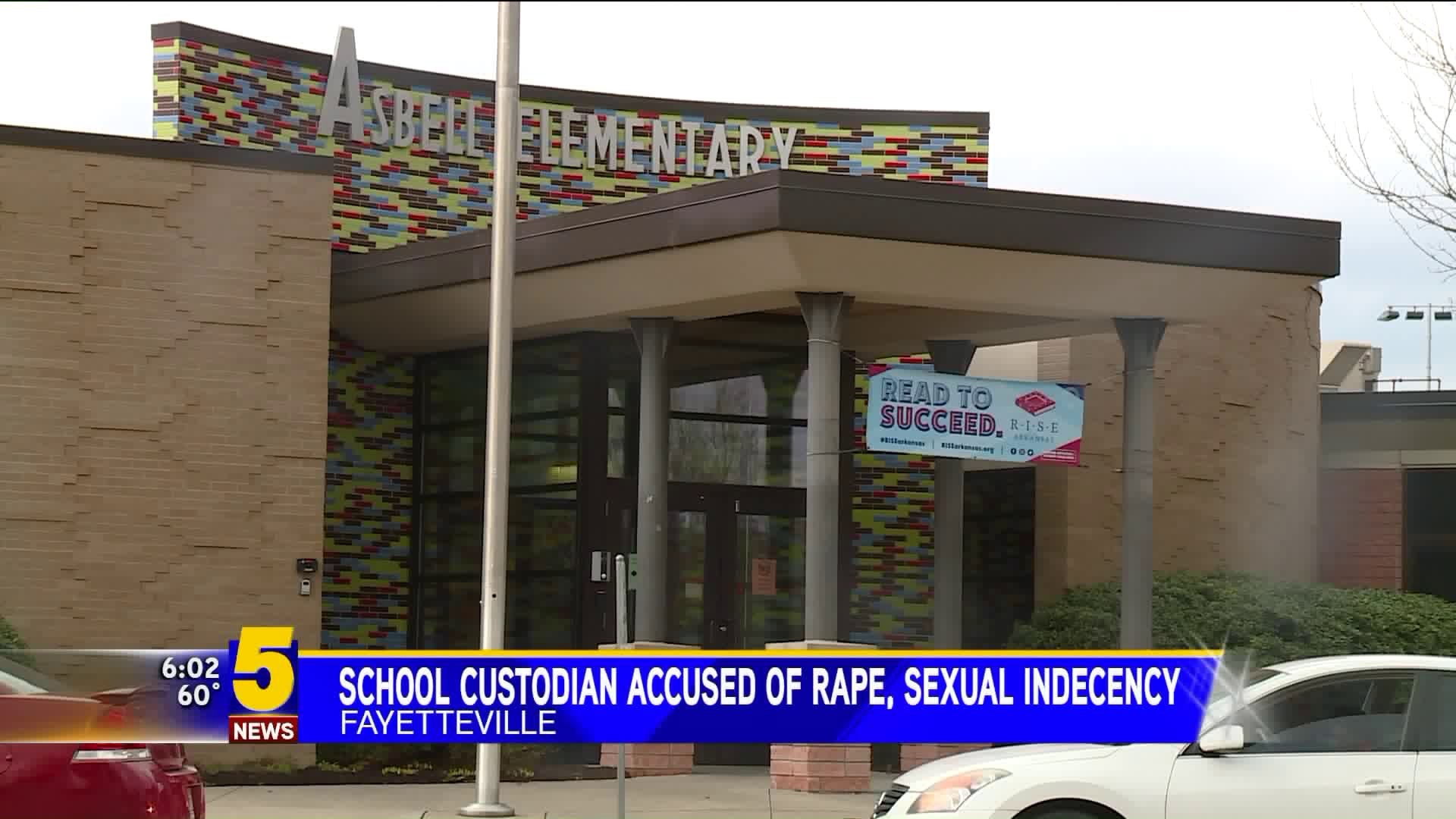 Asbell Custodian Accused Of Rape