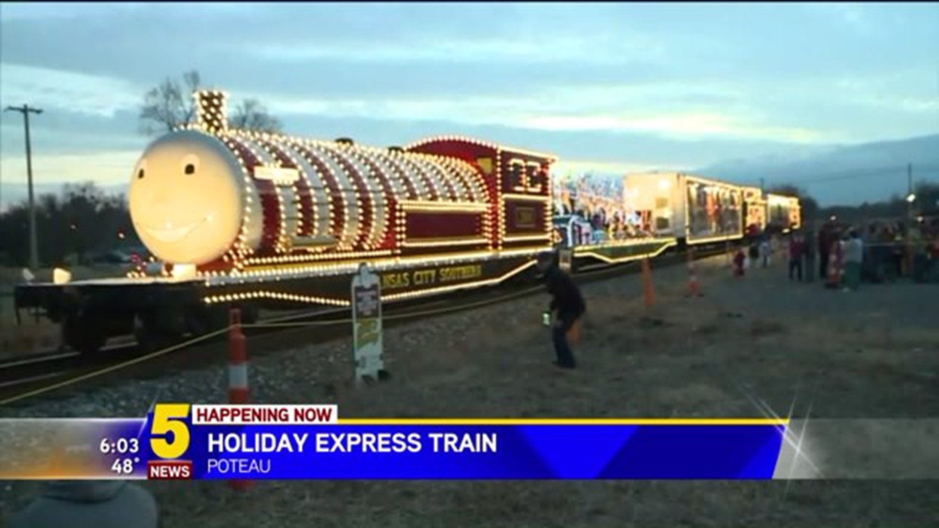 Holiday Express Train To Make Stop In Poteau