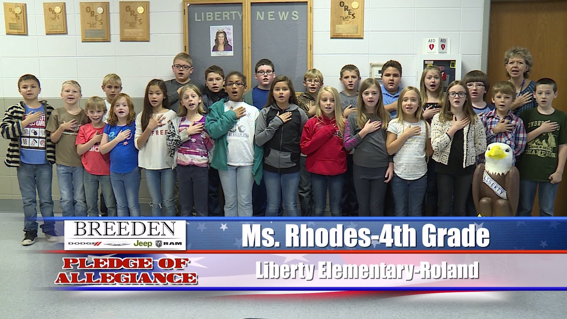 Ms. Rhodes  4th Grade  Liberty Elementary  Roland