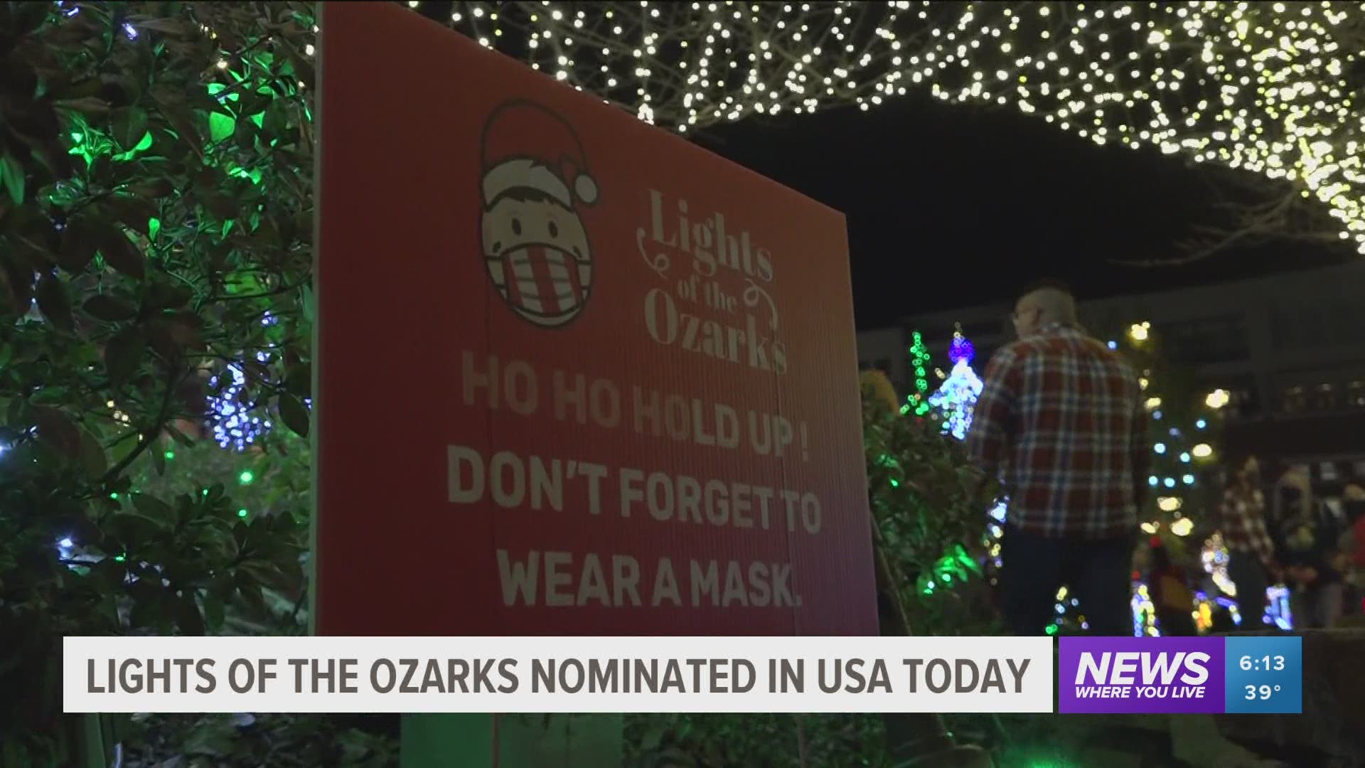 To help Fayetteville shine, vote for The Lights of the Ozarks in the USA Today 10Best list once a day through Dec. 7.