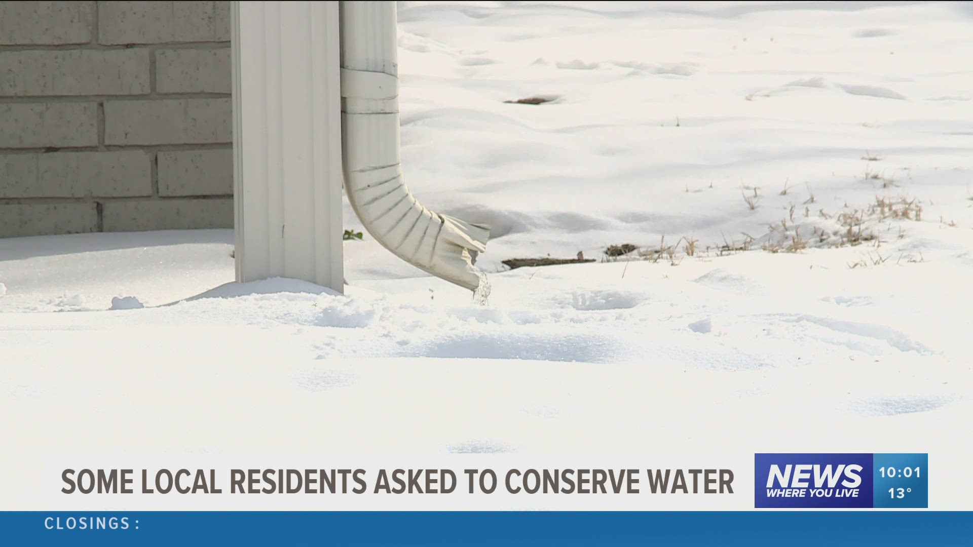 This week's winter storm has put a strain on utility companies, with a majority of residents staying home and consuming resources all at once.