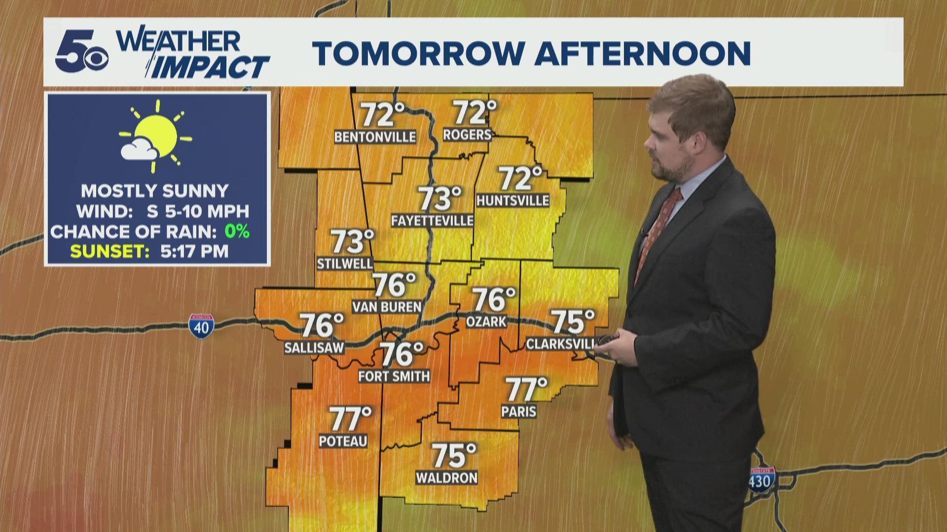 5NEWS Daily Weather Forecast | 5newsonline.com