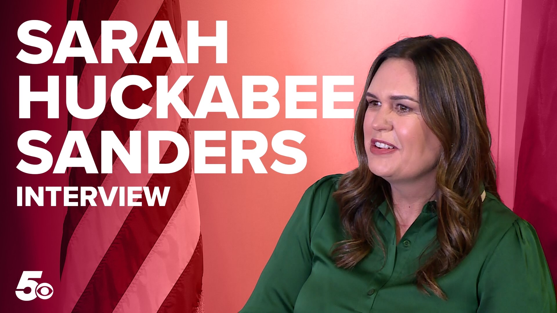 Sarah Huckabee Sanders sits down with Erika Thomas and talks about her goals and fears as the incoming Governor of Arkansas, and even offers to be a tour guide.