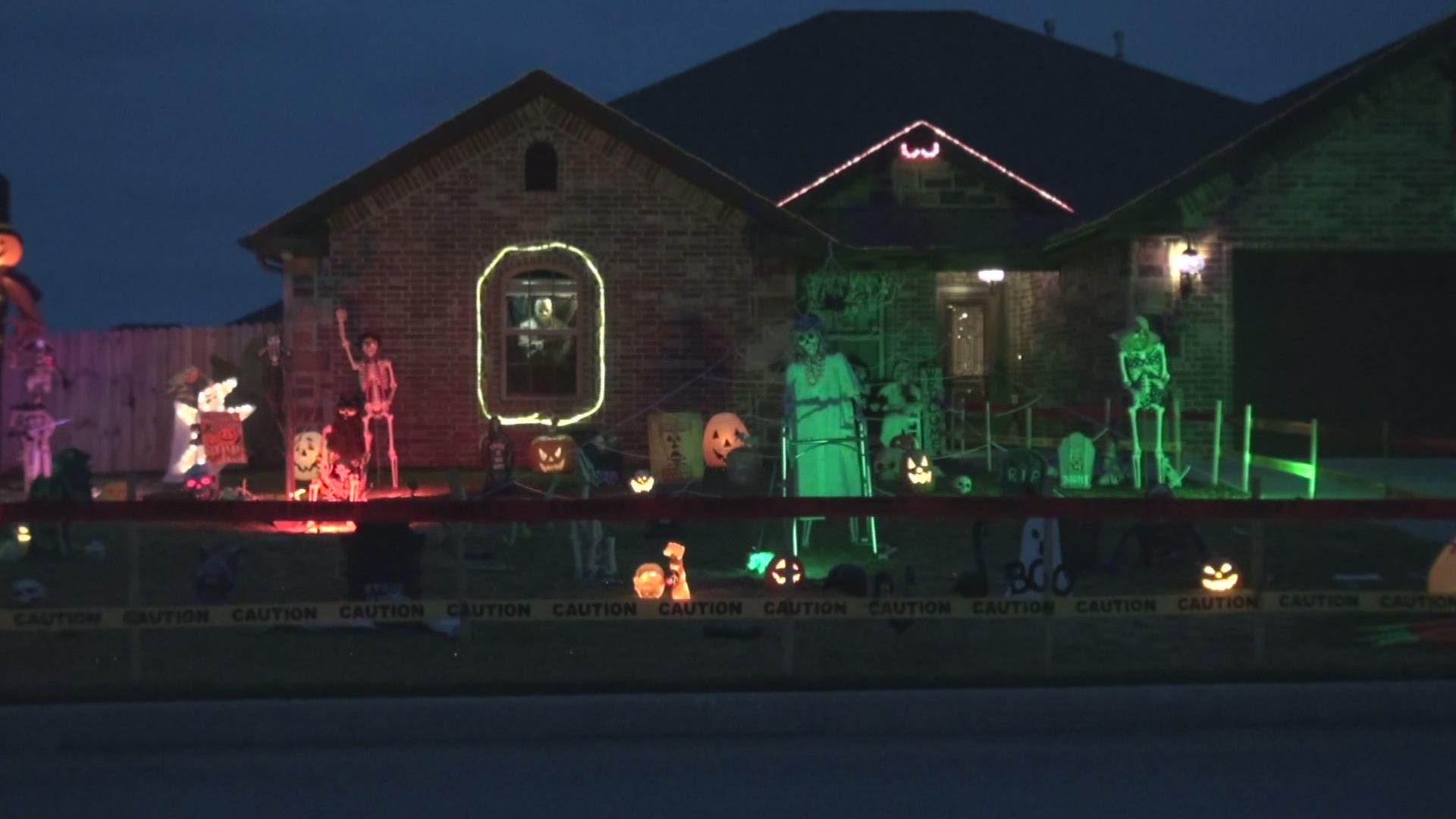 The Elkins family home is one of the best Halloween attractions in Northwest Arkansas.