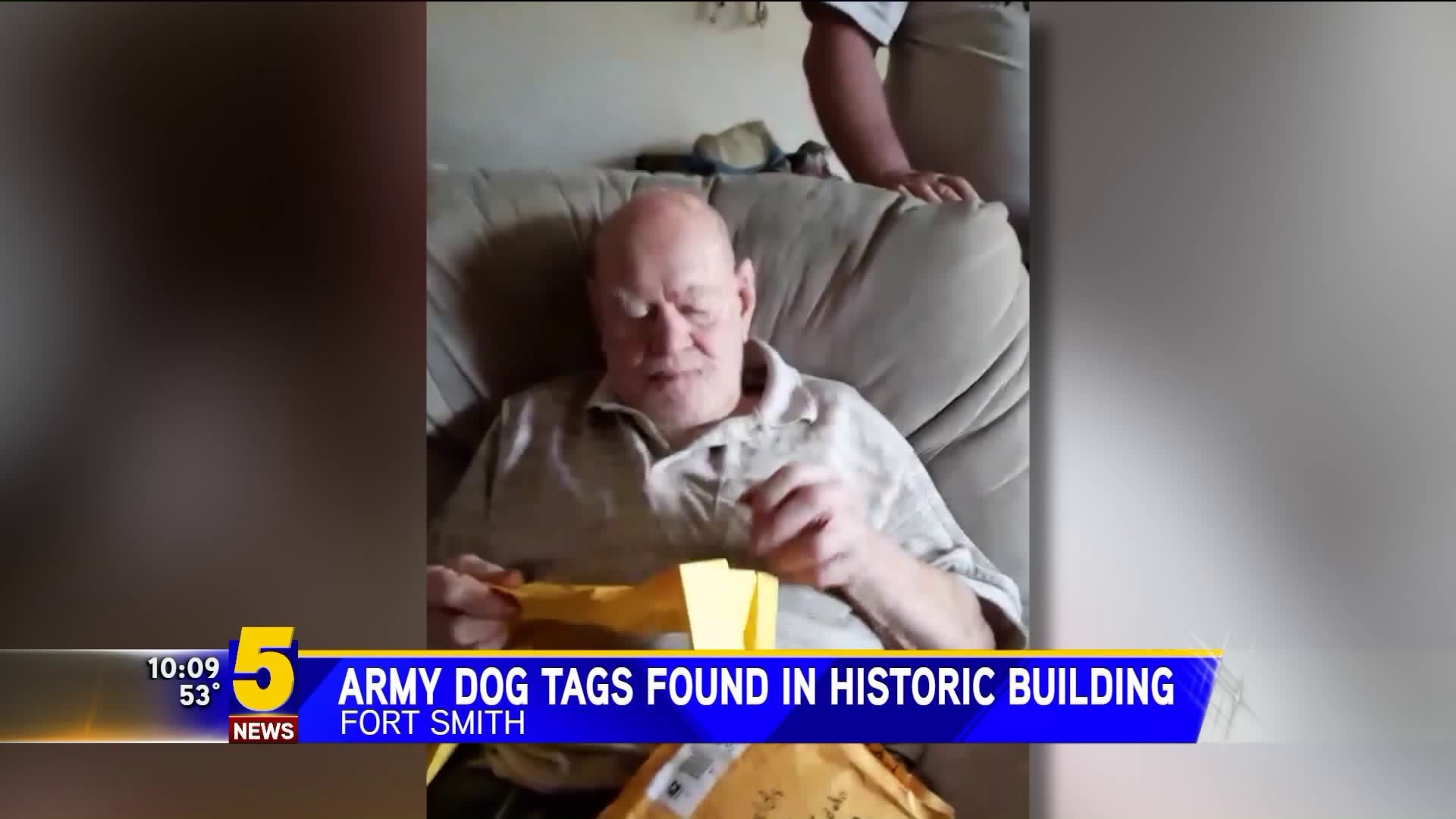 Army Dog Tags Found In Historic Building
