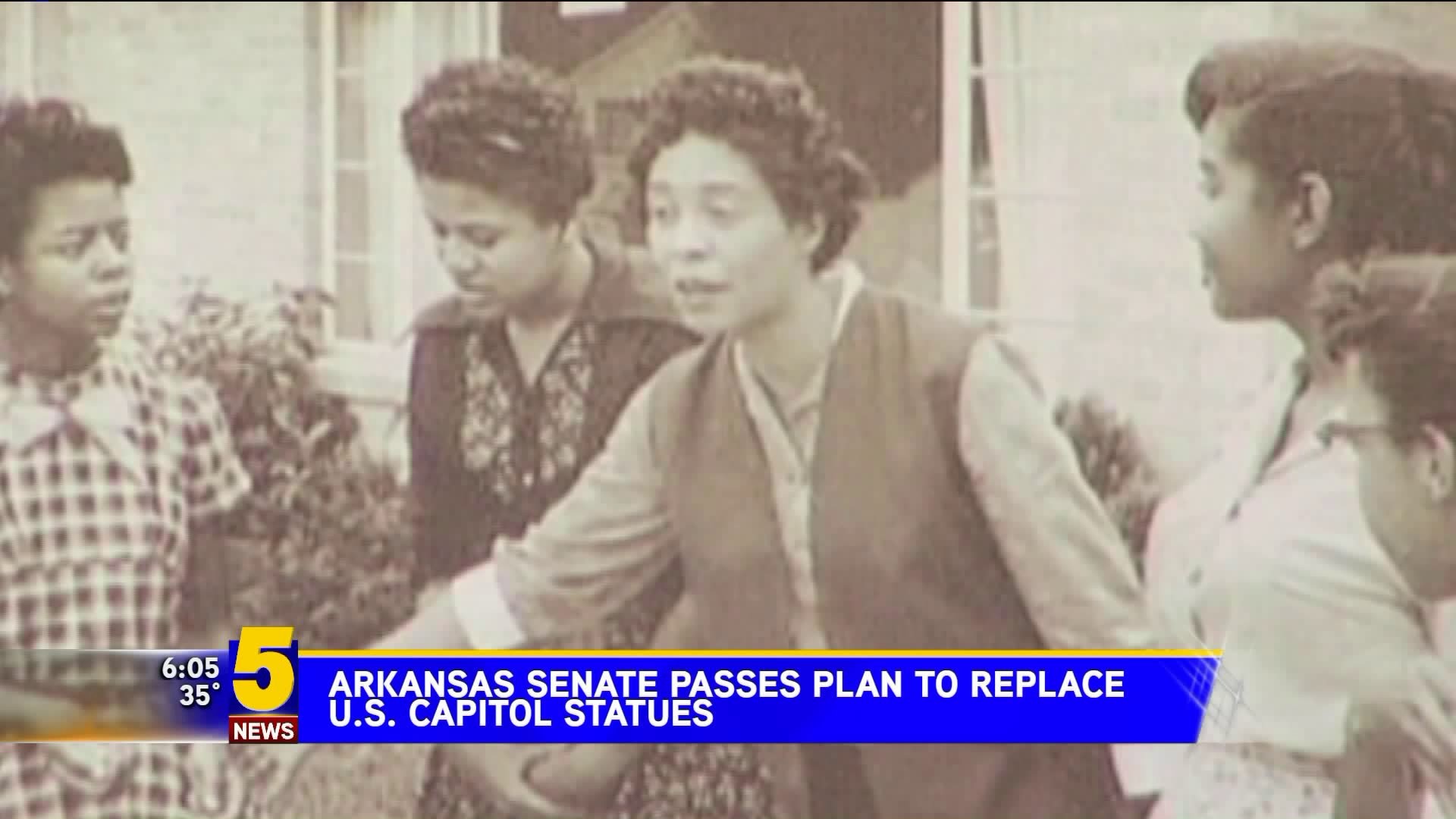 Arkansas Senate Passes Plan To Replace US Capitol Statues