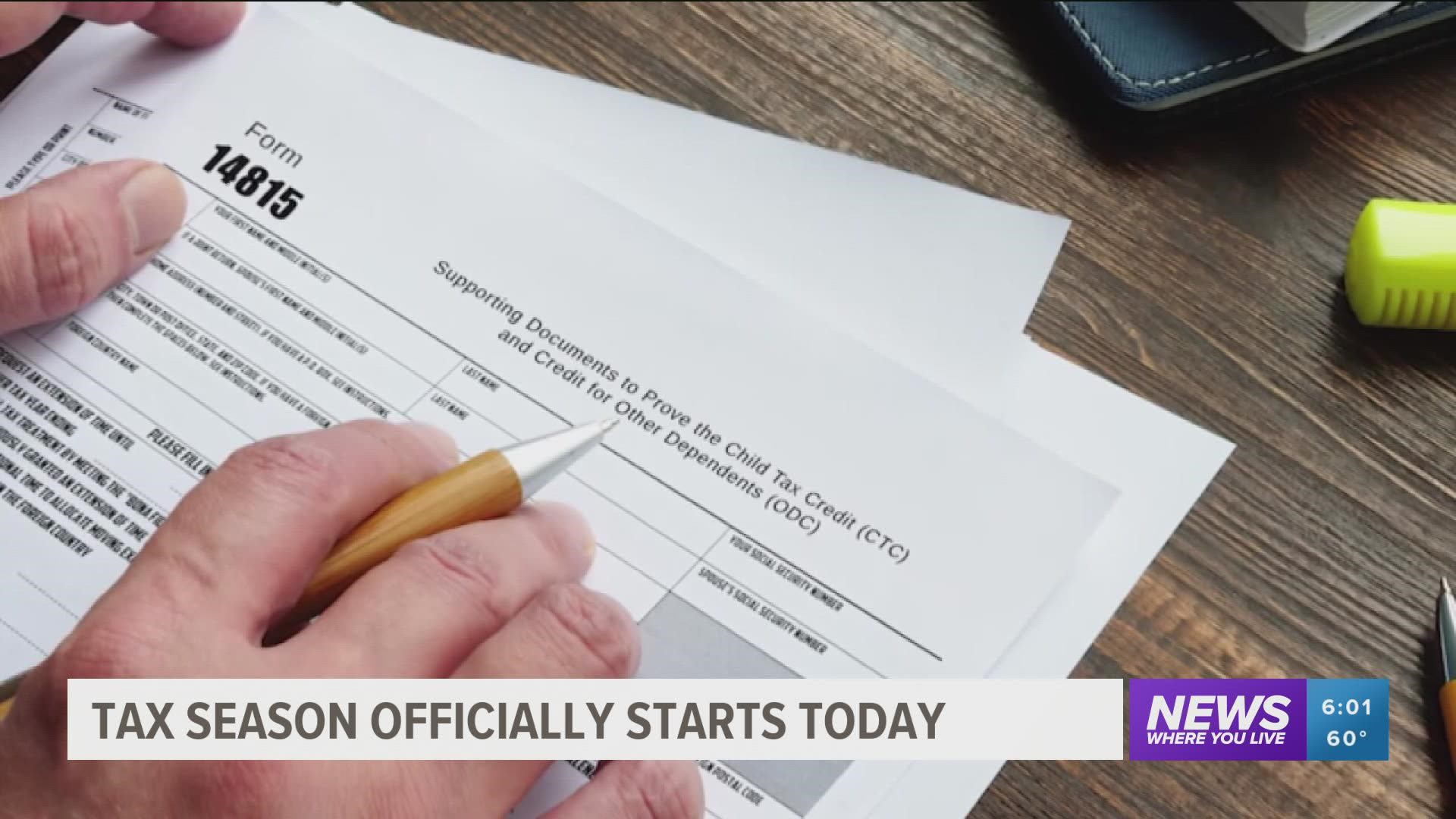 Arkansans can begin filing their taxes Monday, Jan. 24 with a deadline of April 18.
