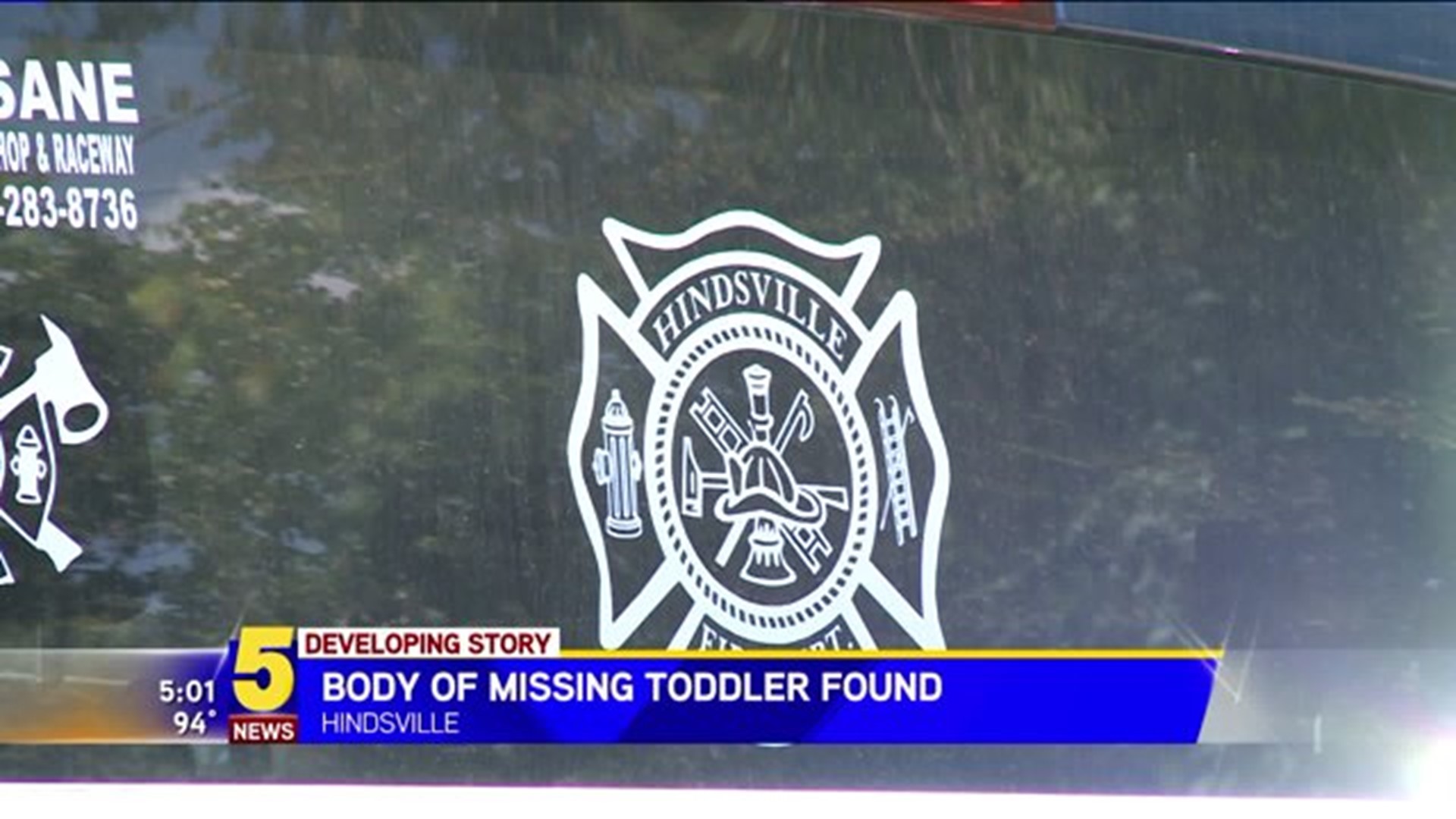 Body Of Missing Toddler Found