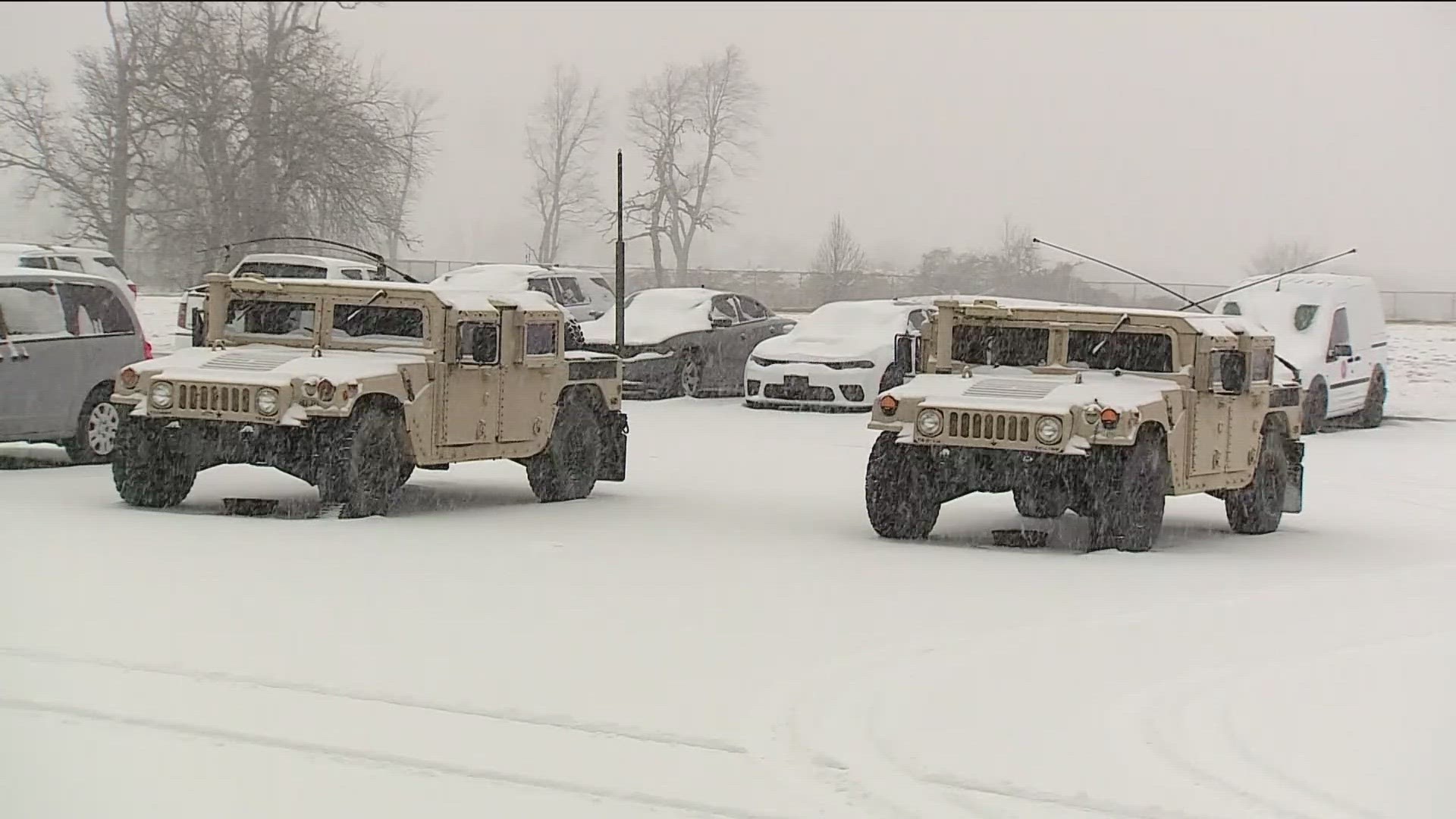 Gov. Sanders' declaration of emergency deployed 168 National Guard members to help with winter operations across Arkansas.