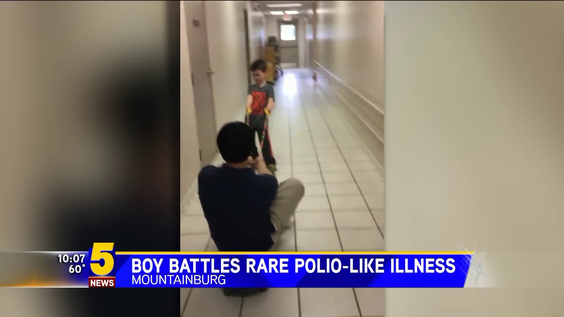 Boy Battles Rare Polio-Like Illness