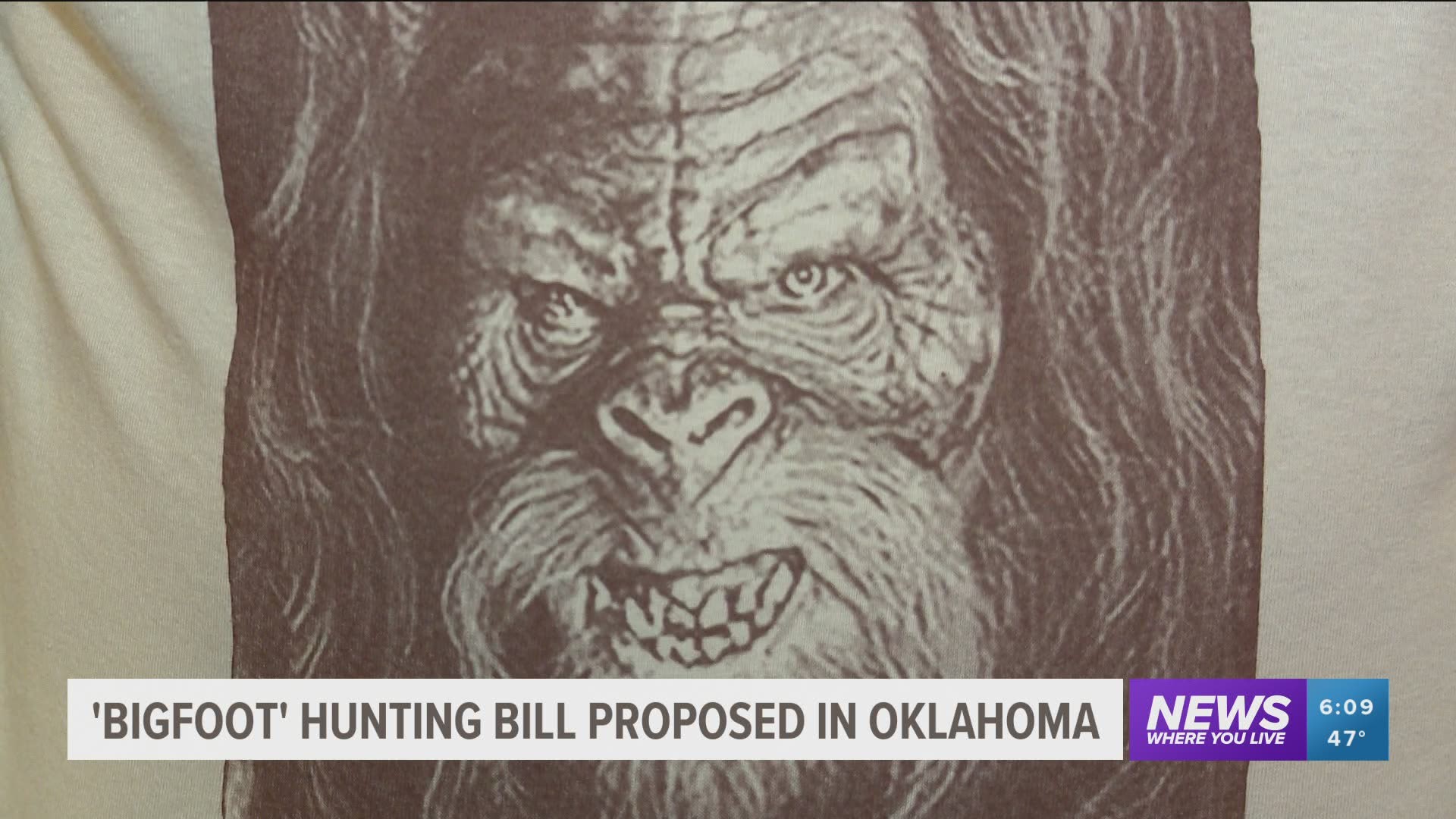 Bigfoot hunting license proposed in Oklahoma