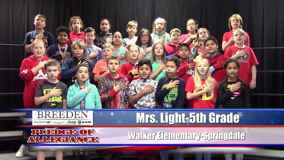 Mrs. Light 5th Grade Walker Elementary, Springdale