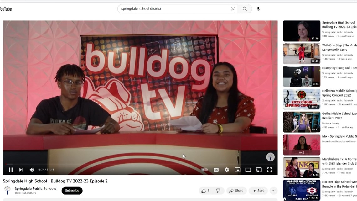 Springdale gets 10 million views on school's Youtube channel