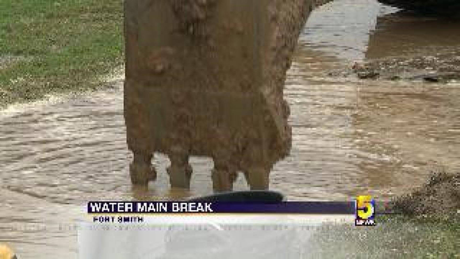 Water Main Break Closes Classes at UAFS