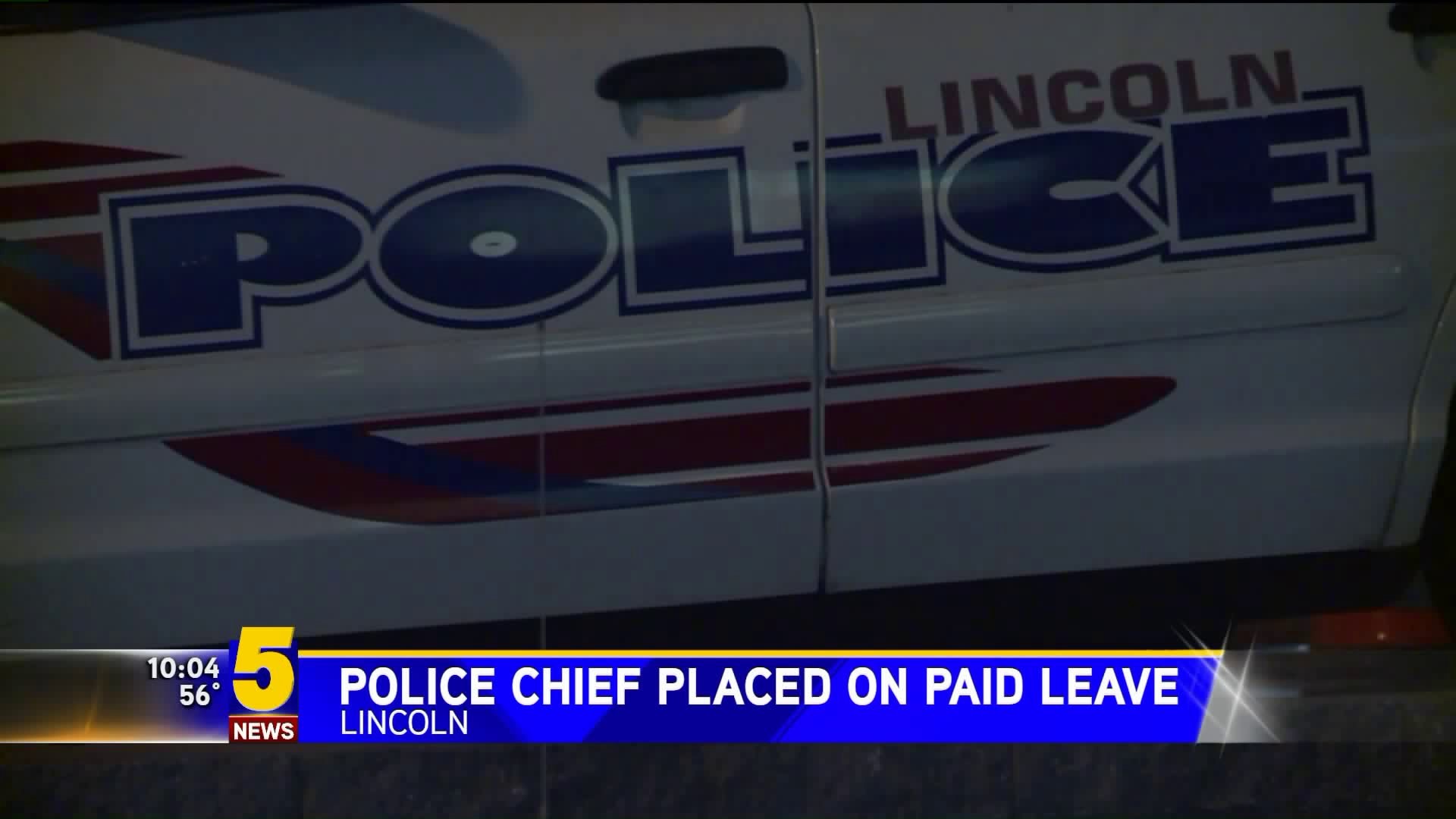 Lincoln Police Chief Placed On Paid Leave