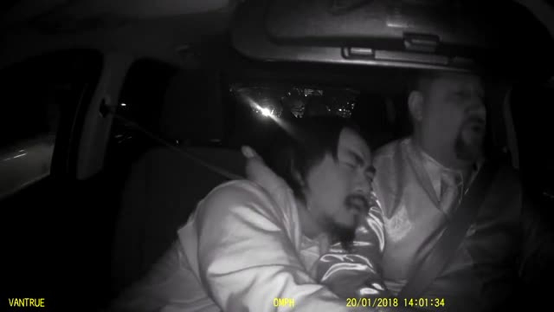 Dashcam Video Of Drunken Passenger Trying To Grab Uber Driver's Wheel