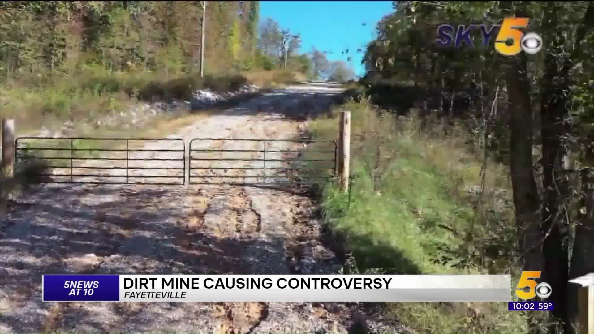 Red Dirt Mine Causing Controversy In Fayetteville