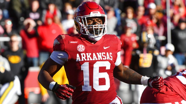 Titans Select Arkansas WR Treylon Burks in the First Round of the