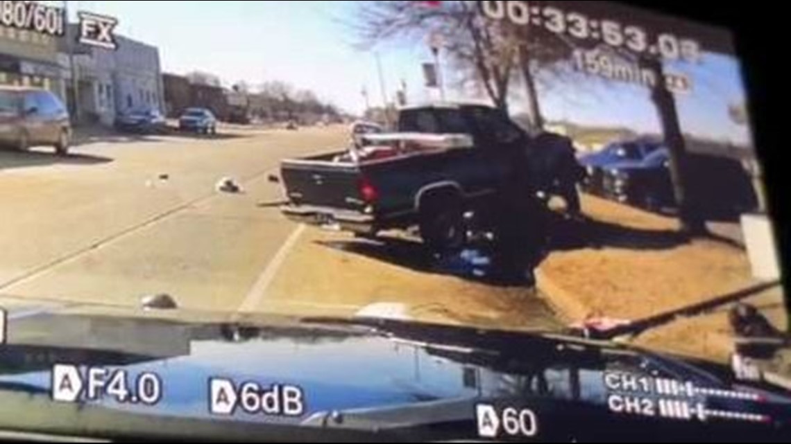 Teen Leads Muldrow Police On HighSpeed Chase;Crashes Downtown
