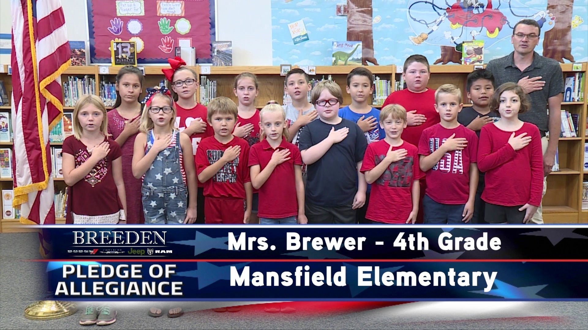 Mrs. Brewer  4th Grade Mansfield Elementary