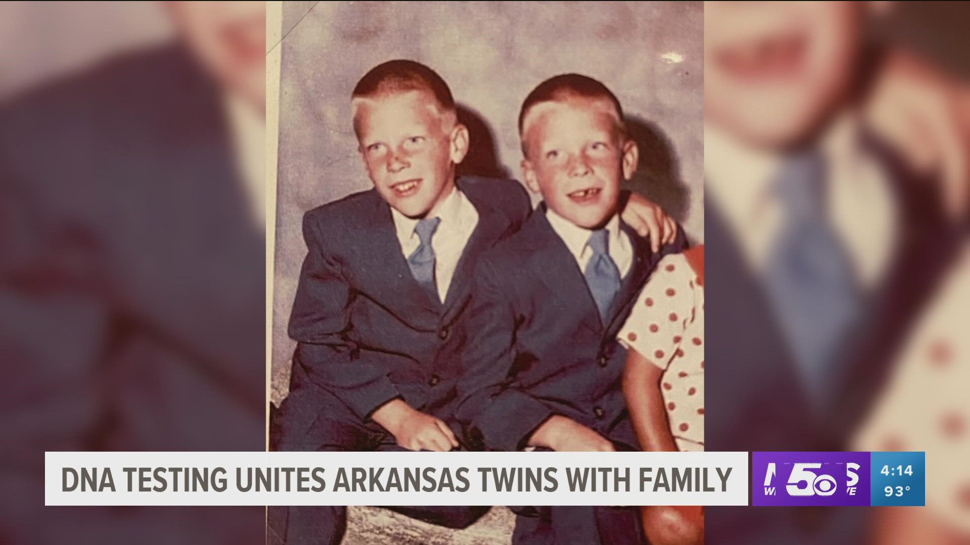It took 57 years, but current Arkansas residents David and Doug Shade finally met their biological siblings in Dallas, Texas, this past weekend.