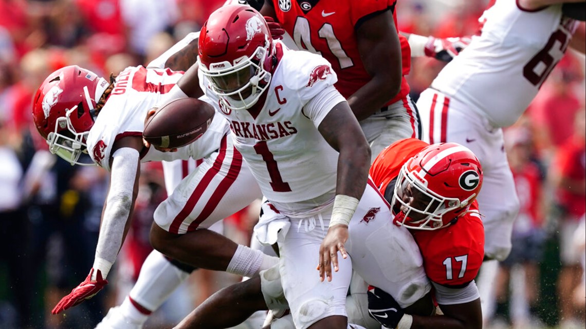 Arkansas checks in at No. 13 in latest AP Top25 Poll