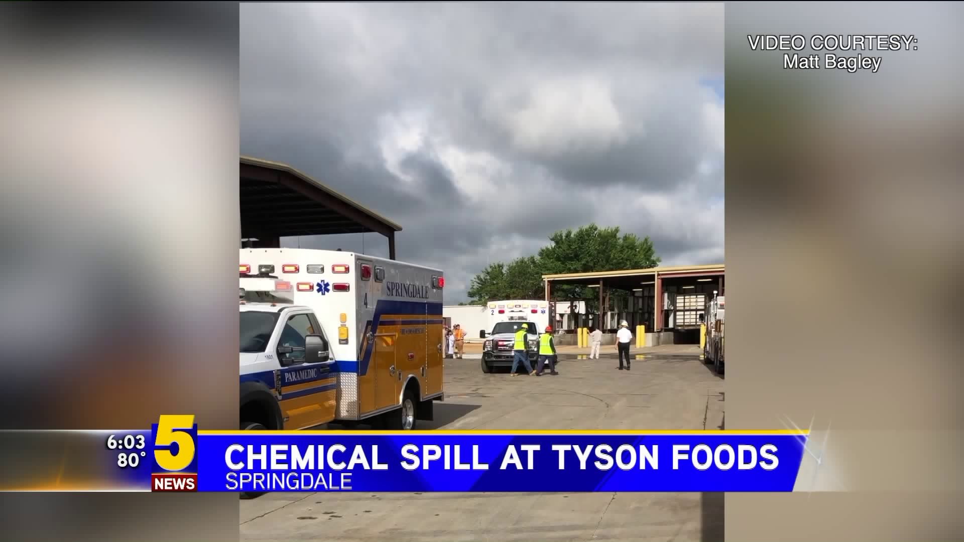 Chemical Spill at Tyson Foods