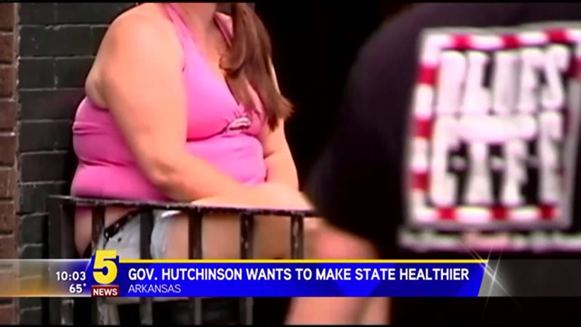 GOV WANTS TO MAKE STATE HEALTHIER