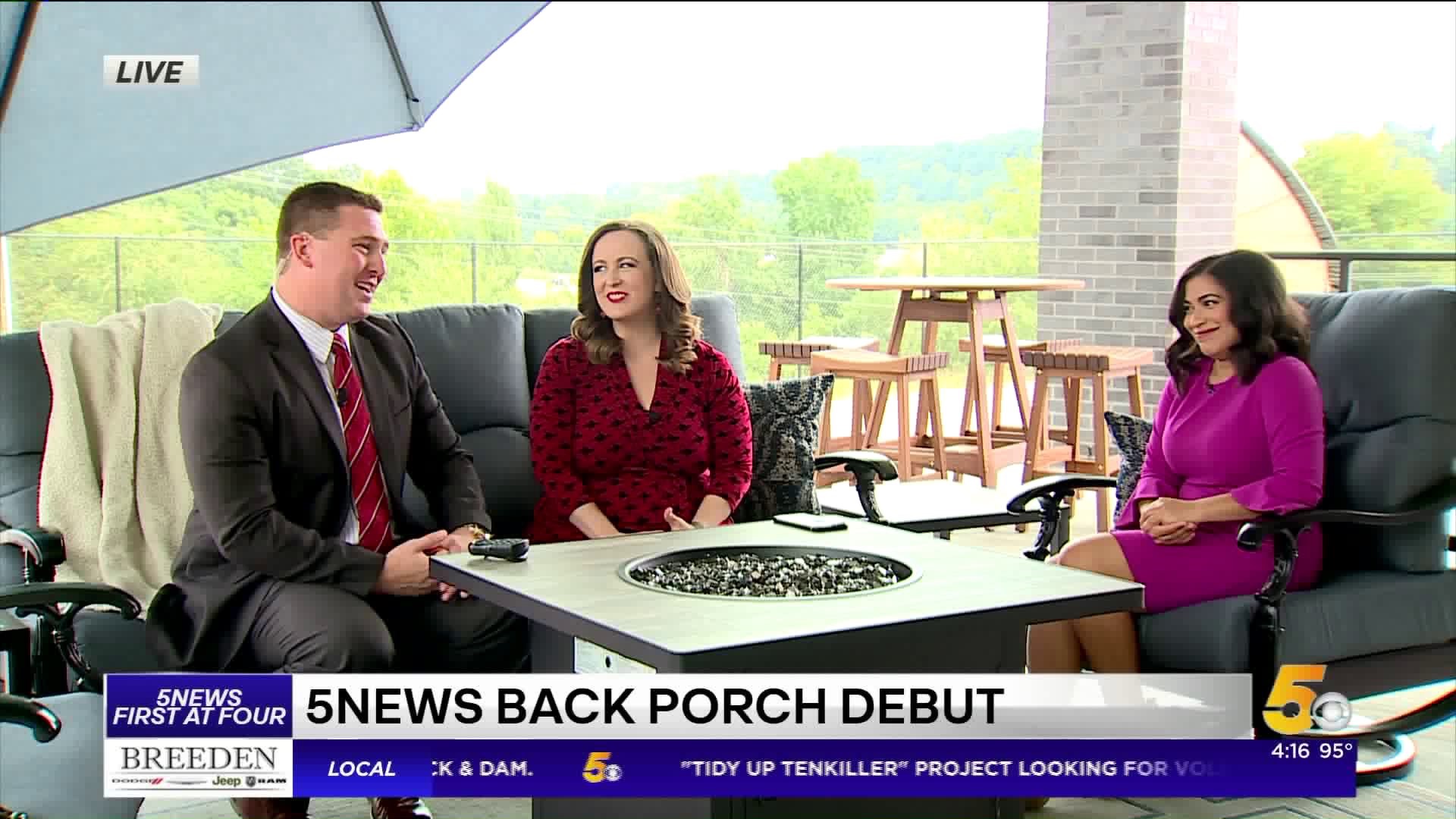 5NEWS Weather Porch Debut