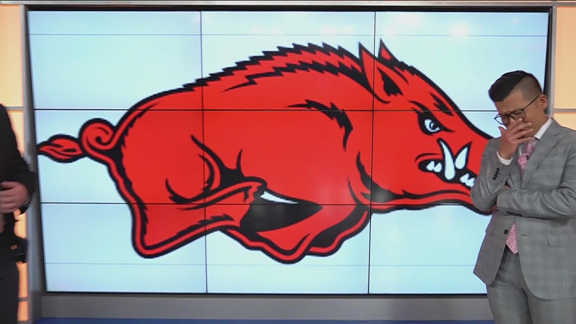 The KREM Morning Team calls the Hogs following their bet with KFSM that the Zags would beat the Razorbacks in their Sweet 16 matchup.