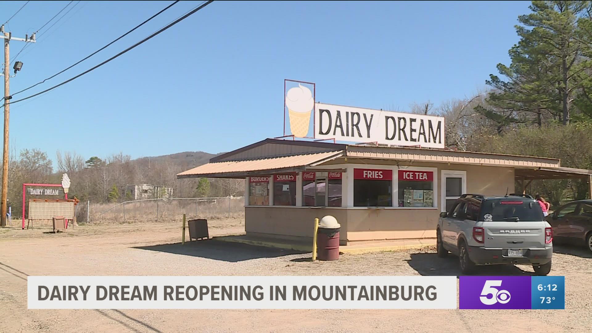 Dairy Dream will open for the season on March 31 after longtime owner Ron Stout passed away after a brief battle with pancreatic cancer.