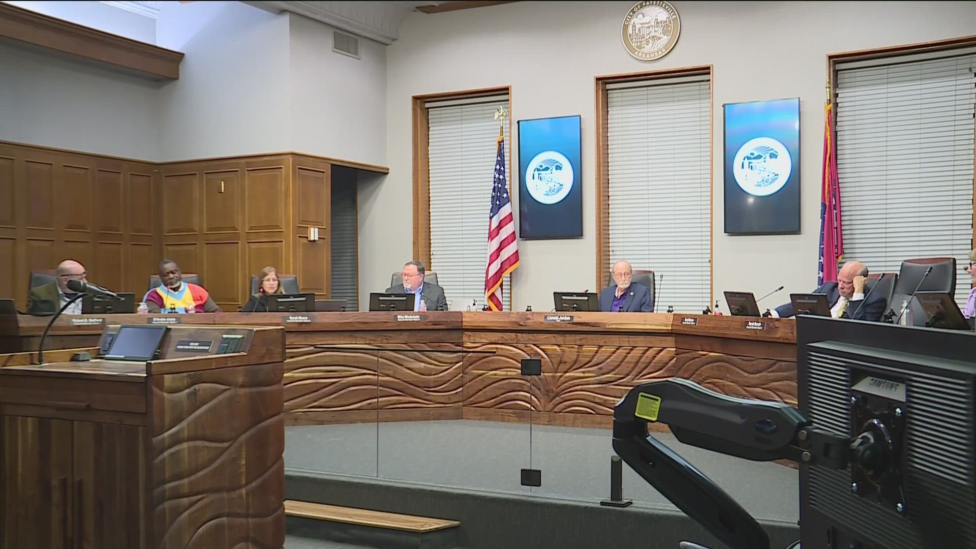 AFTER MULTIPLE MEETINGS, HOURS OF PUBLIC COMMENT, AND A COMBINED RESOLUTION -- FAYETTEVILLE CITY COUNCIL FINALLY DECLARES A HOUSING CRISIS IN THE CITY...