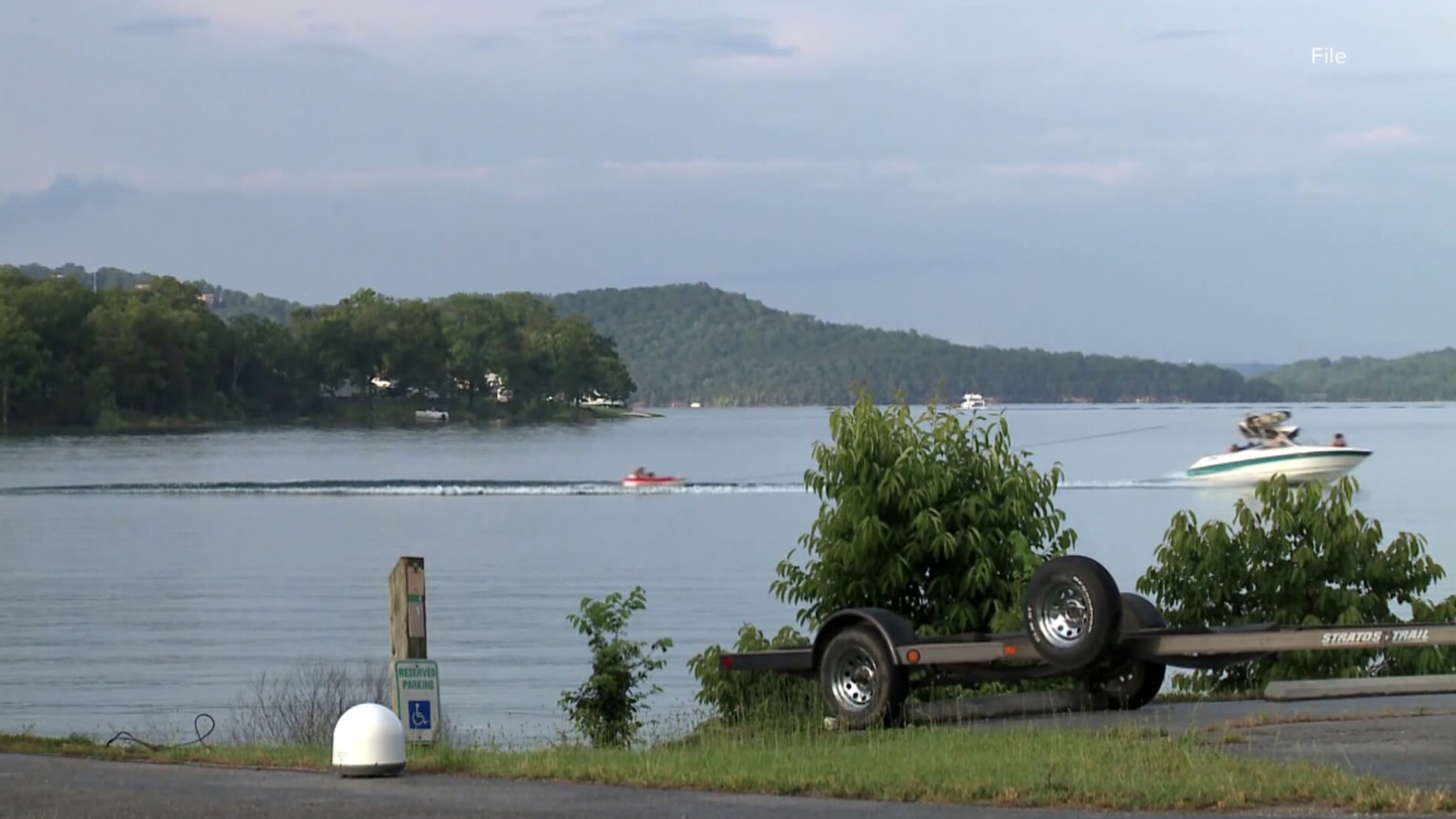 After the Memorial Day weekend tornadoes, many people weren't able to go to the lake like usual.