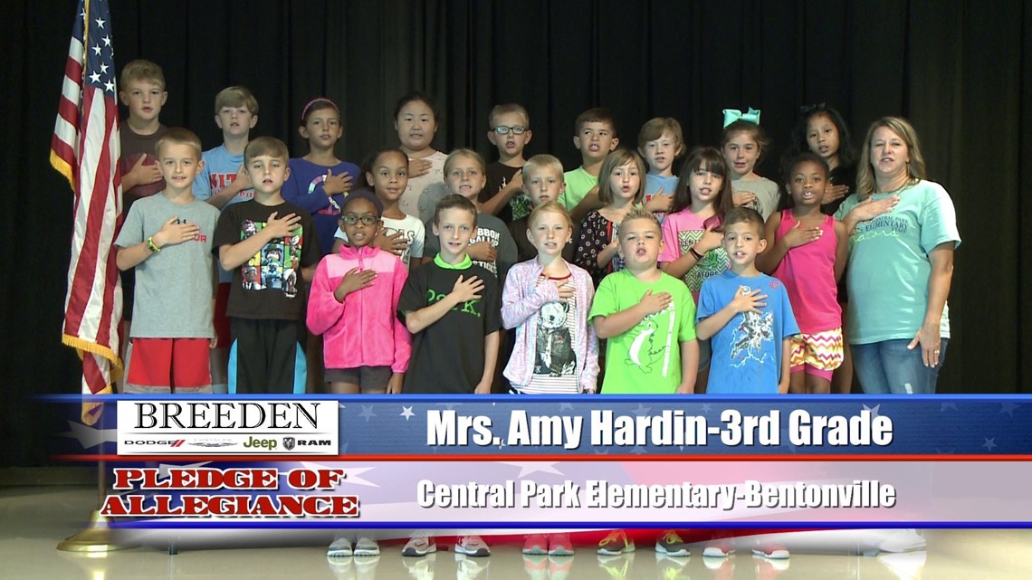 Mrs. Amy Hardin – 3rd Grade – Central Park Elementary – Bentonville 