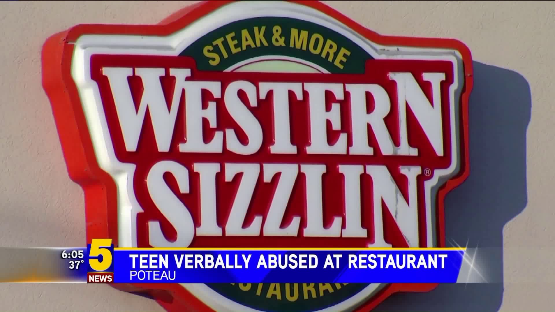 Autistic Teen Verbally Abused At Poteau Retaurant