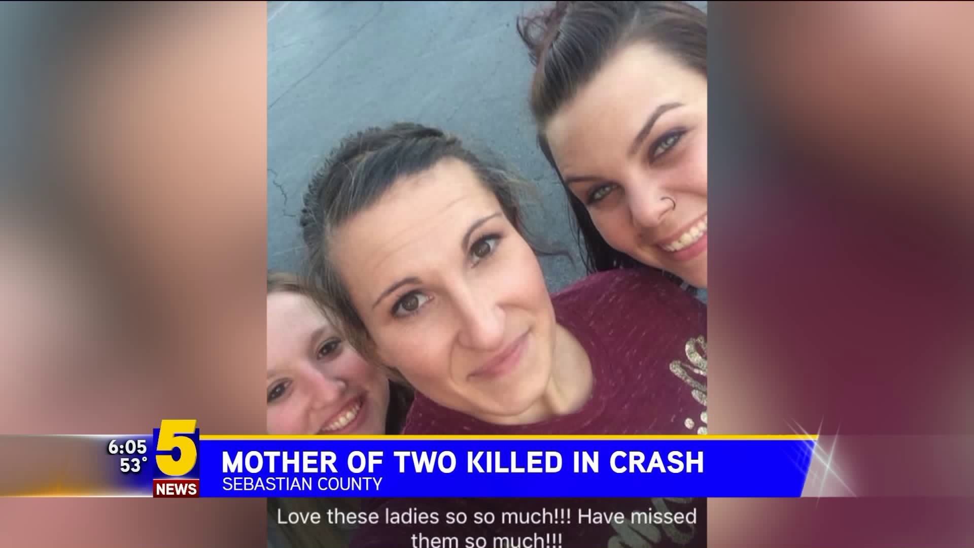 Mother Of Two Killed In Crash