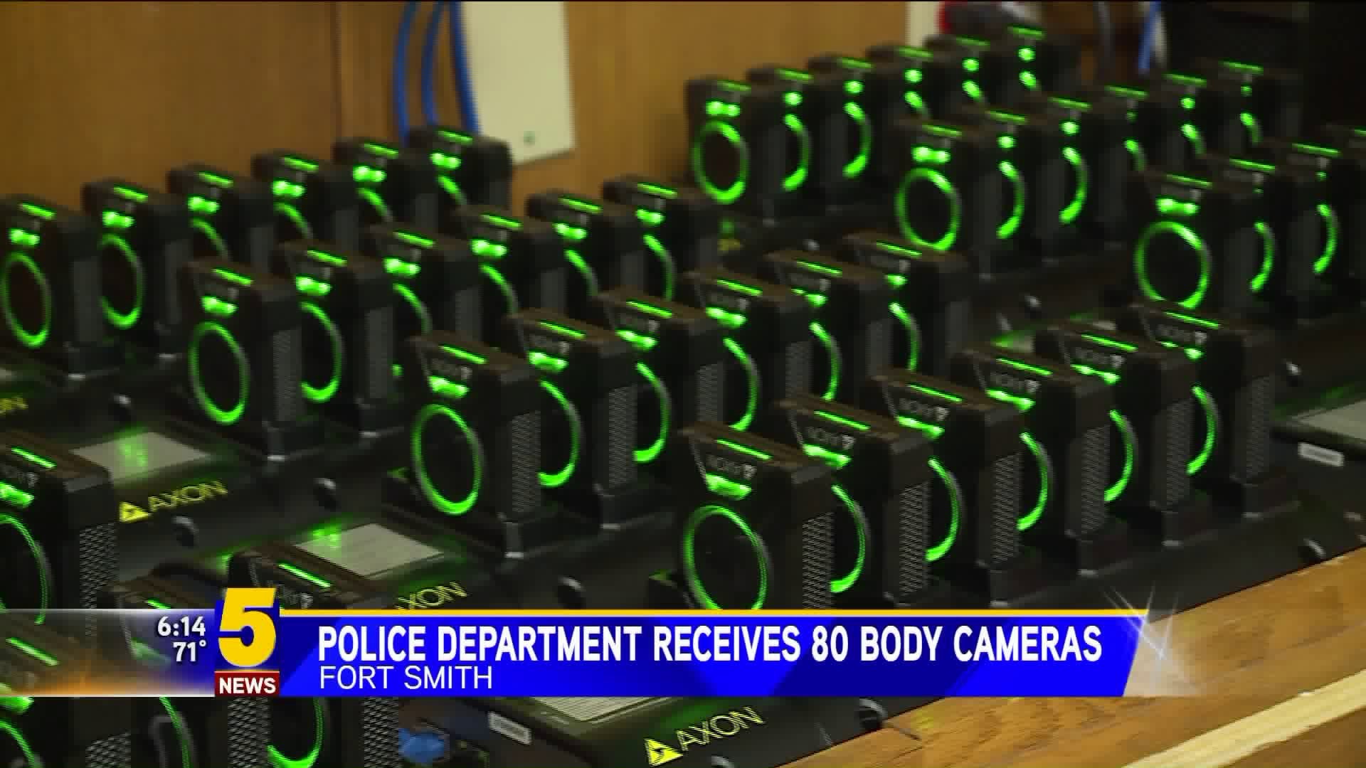 FSPD Receives 80 New Body Cameras