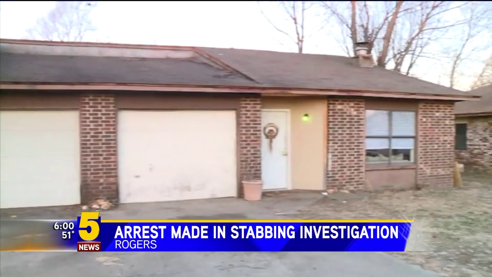 Arrest Made In Stabbing Investigation