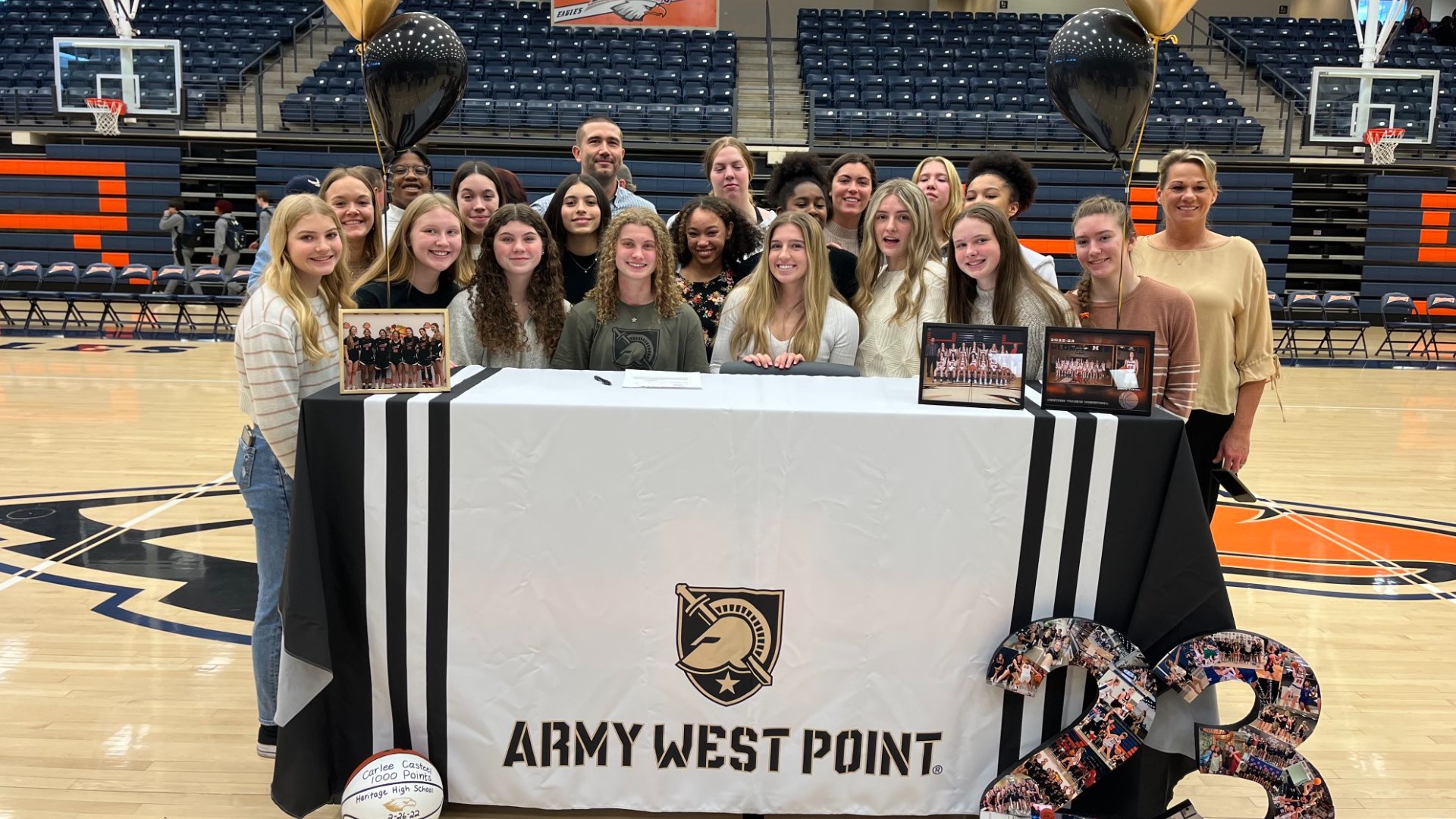 Casteel signed to play at college hoops at West Point, where she will look to also advance her dream of becoming an astronaut.