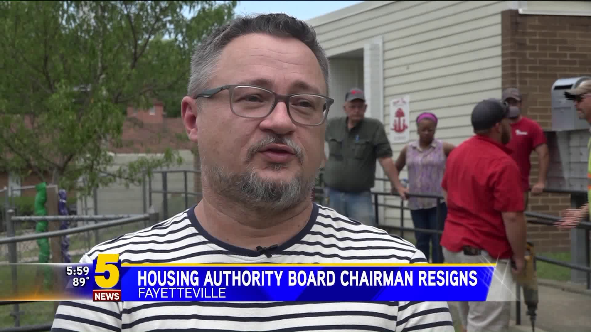 Fayetteville Housing Authority Chairman Resigns