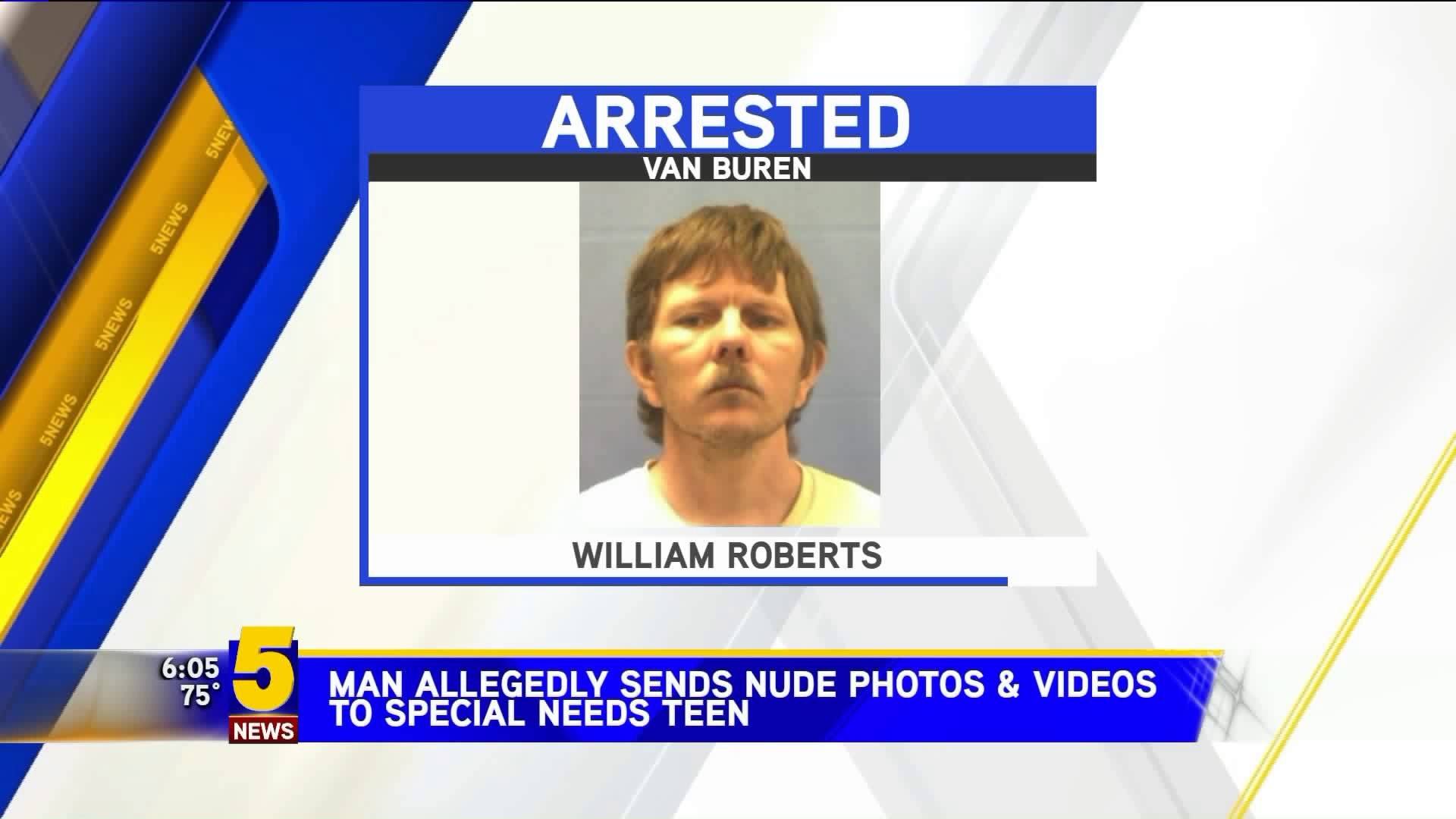Man Accused of Sending Nude Photos to Minor