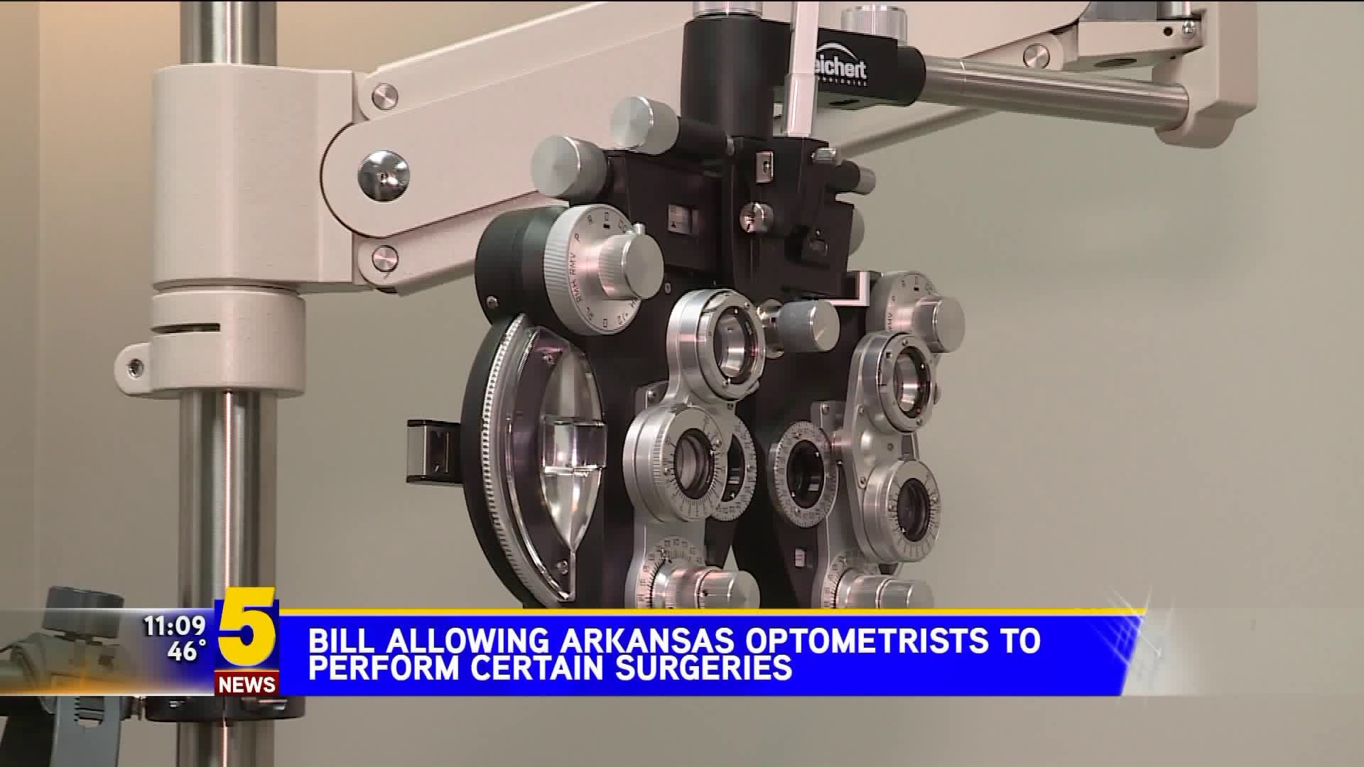 Bill Allowing Arkansas Optometrists To Perform Certain Surgeries
