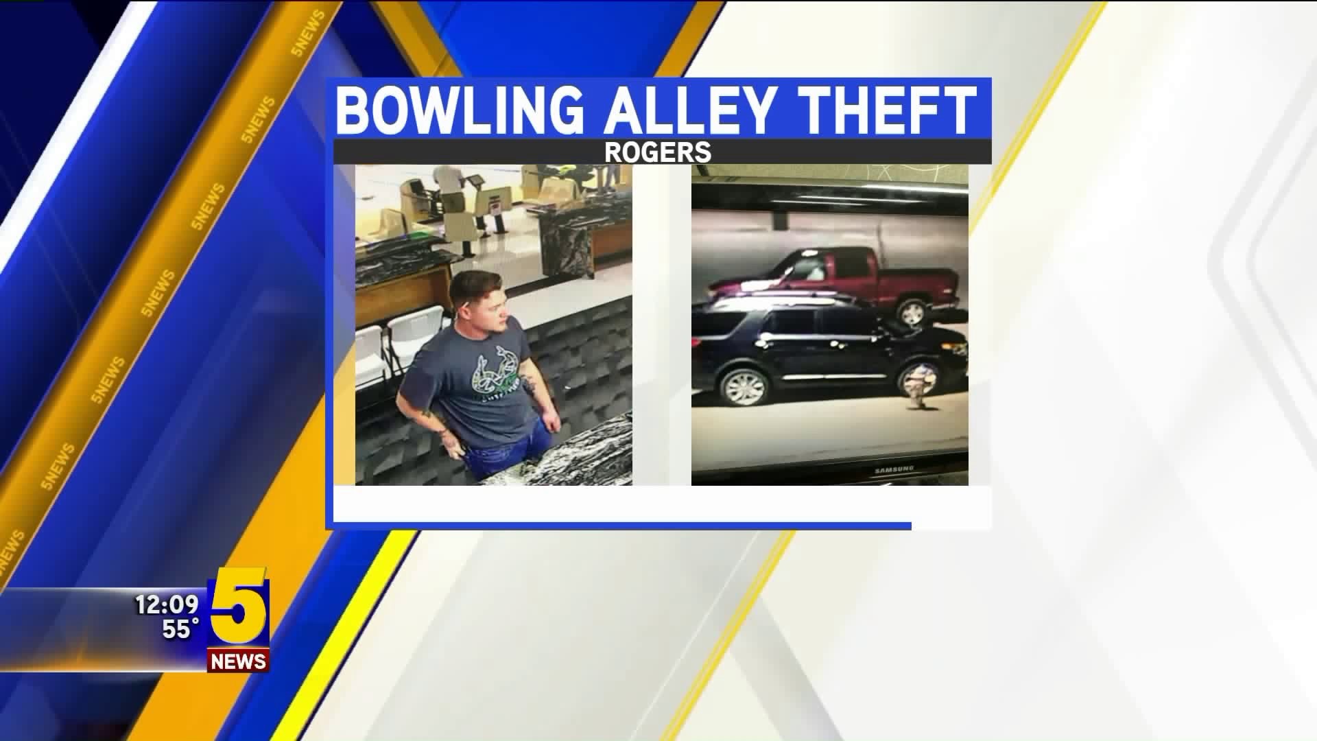 Bowling Alley Theft In Rogers